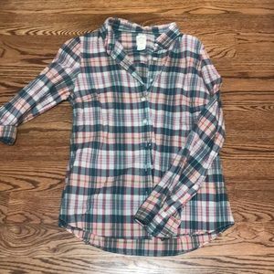 Jcrew multicolored button down